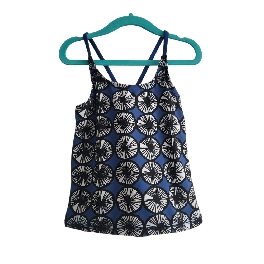 Marimekko x Target Mod Floral Swim Tankini‎ Blue